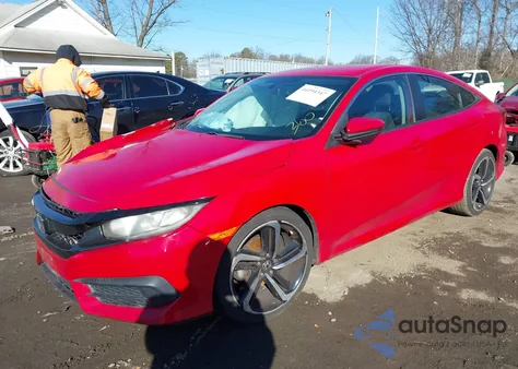 2016 Honda Civic Lx z USA, uszkodzony, nr VIN 2HGFC2F56GH558331